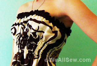 DIY Scarf Dress