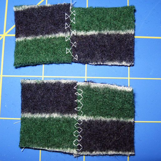 wide decorative stitches