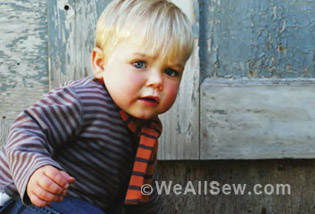 DIY Toddler Scarf
