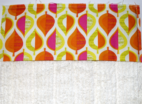 pocket attached to changing pad