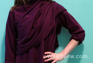 Chic Wrap DIY sewing project