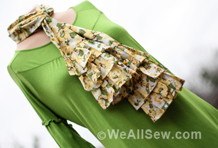 Ruffled Scarf Tutorial