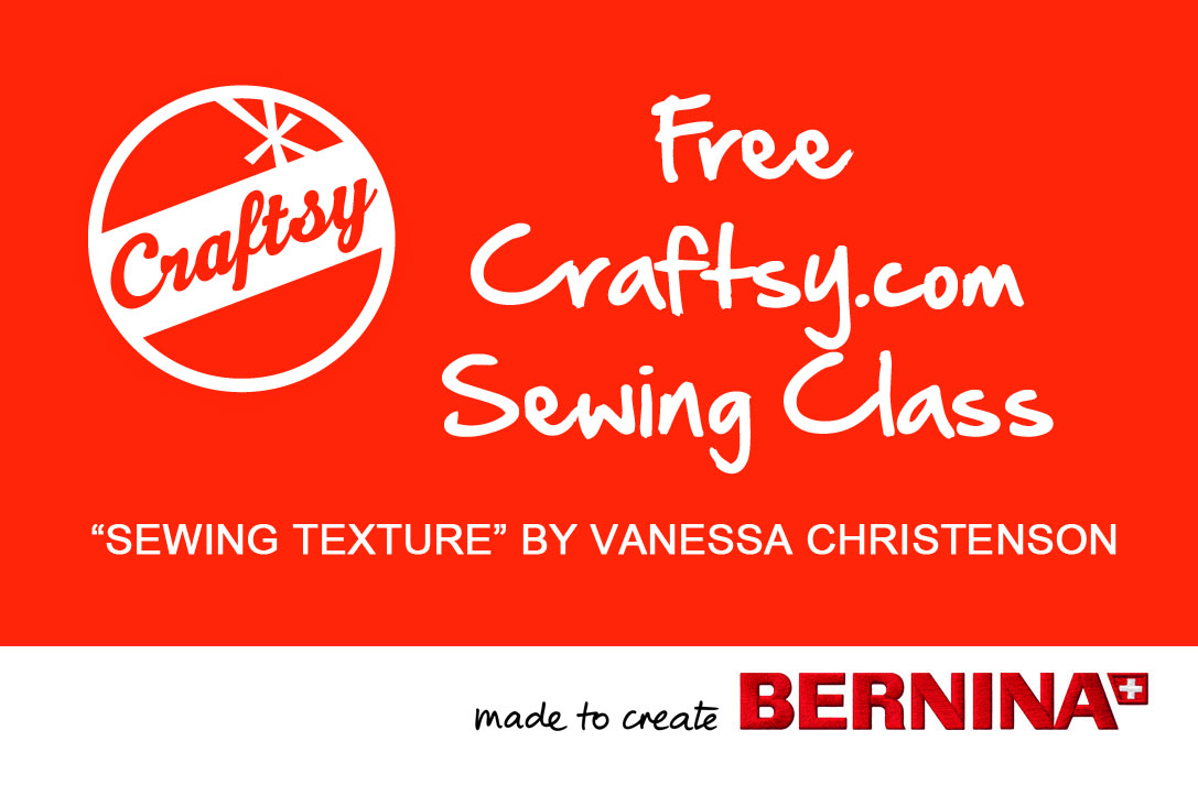 Free Craftsy Class from BERNINA