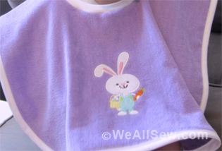 DIY Towel Bib