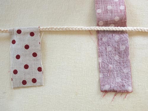 Danish Wreath - make the flags