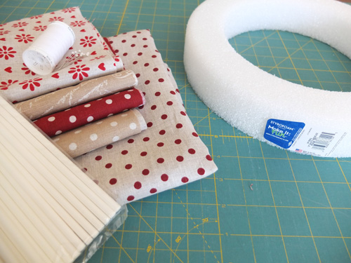 Danish Wreath - materials