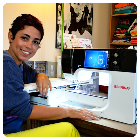 Mimi Goodwin and BERNINA 780 E