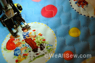 running stitch
