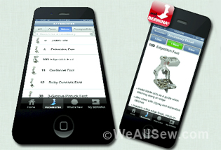 BERNINA Accessory app