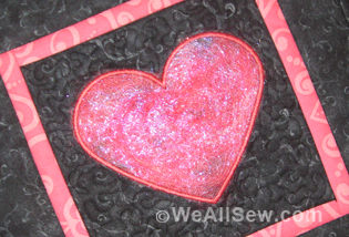 Digitized Punchwork Heart