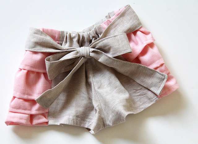 Baby Ruffled Bloomers