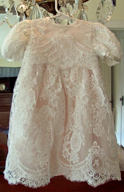 Lace Baptism Dress