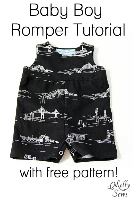 DIY baby romper