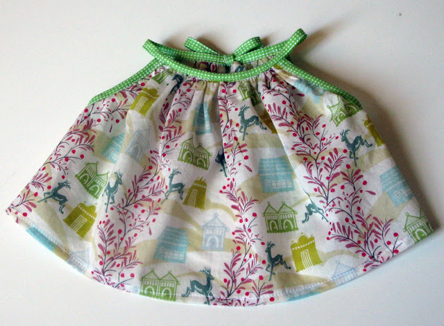 DIY summer baby dress