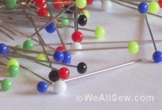 I've Got a Notion: Glass Head Pins