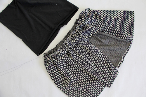 How to Sew an Asymmetrical Ruffle Skirt