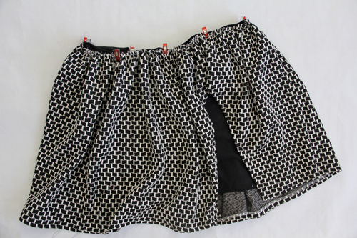 How to Sew an Asymmetrical Ruffle Skirt