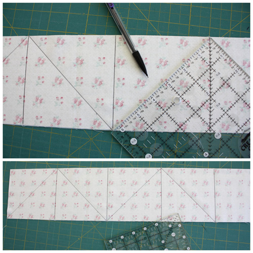 draw diagonal lines for HST