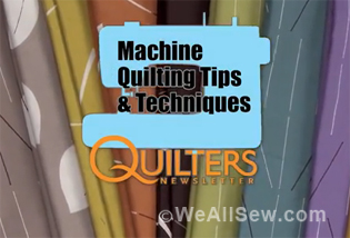Machine Quilting Tips and Techniques