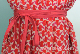 DIY Chopsticks A-Line Dress for Girls