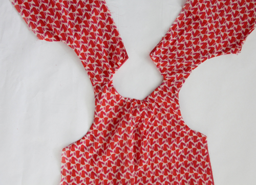 turn right side out and press