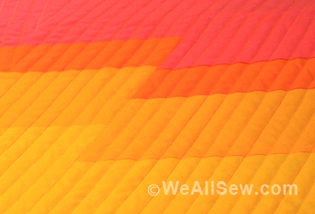 straight line quilting