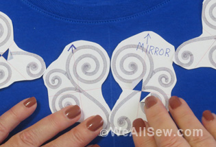 How to Use Paper Templates for Embroidery Templates