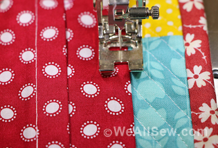 diy quilt handing sleeve