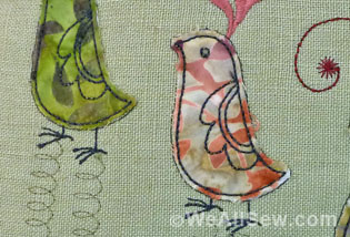 retro birds