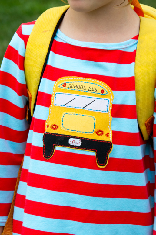 school bus t-shirt