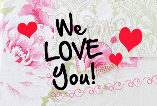 WE LOVE YOU