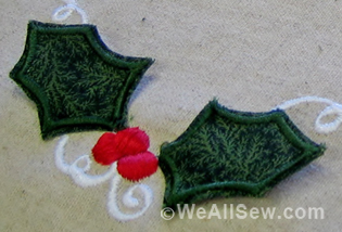 Stumpwork Wreath