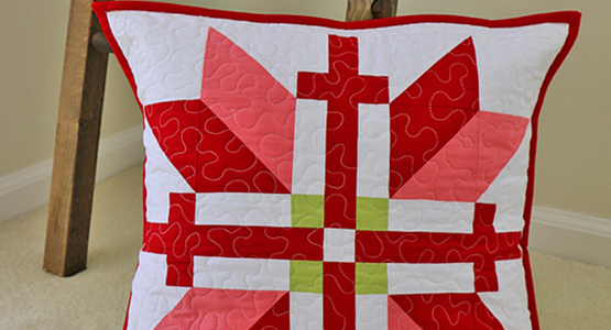 Fair Isle Inspired Pillow tutorial