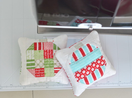 DIY Mini Holiday Ornament Pincushions