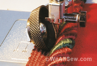 leather roller foot