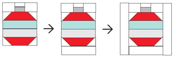 ornament patchwork block