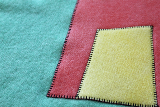 blanket stitch applique