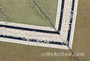 tailor tack fringe