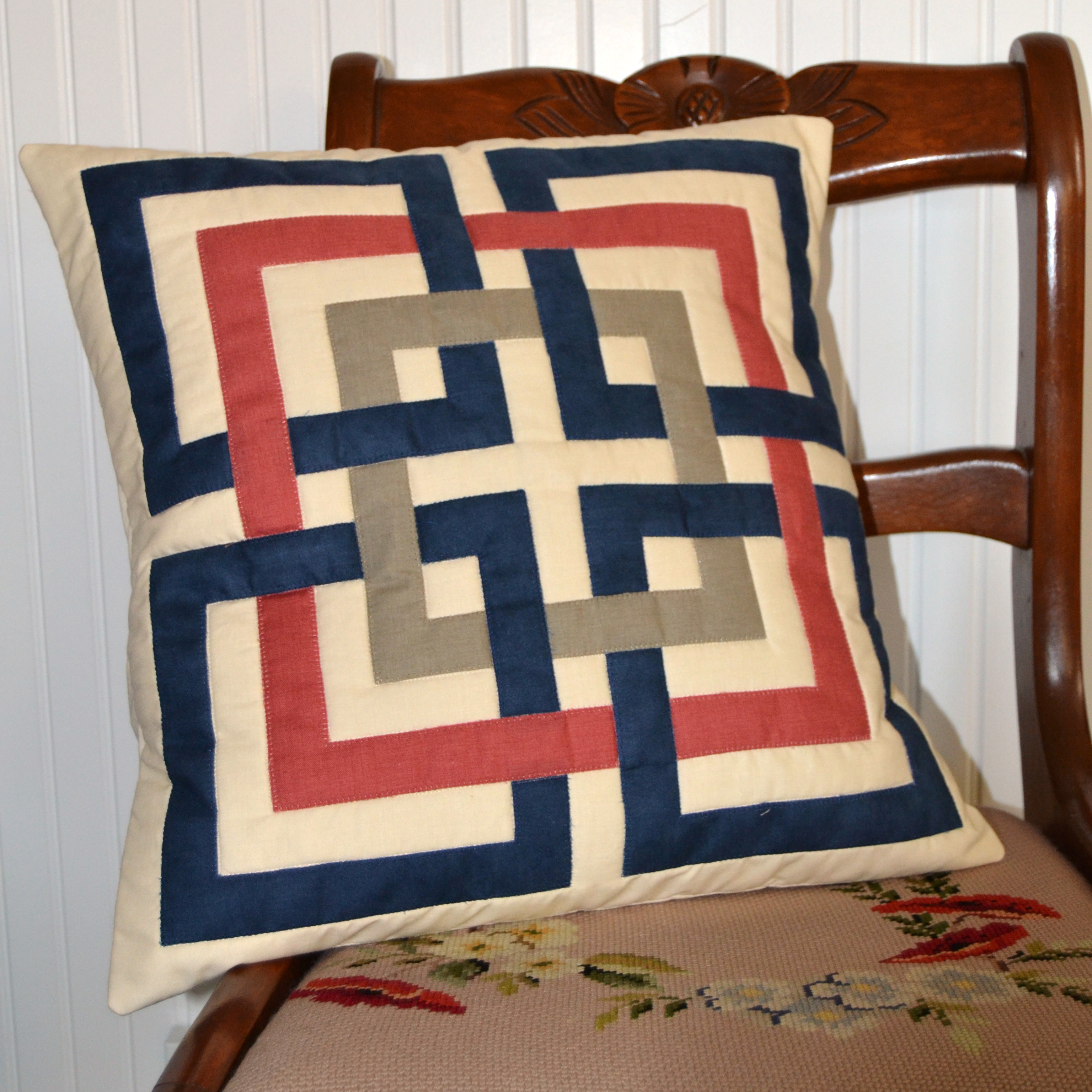 How to make a Shanghai Links Pillow