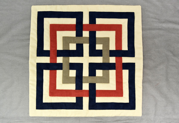 How to make a Shanghai Links pillow