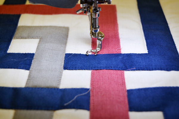 How to make a Shanghai Links pillow
