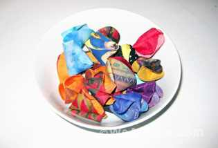 Fabric Fortune Cookies