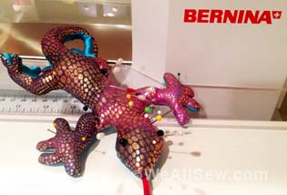Gecko Pincushion
