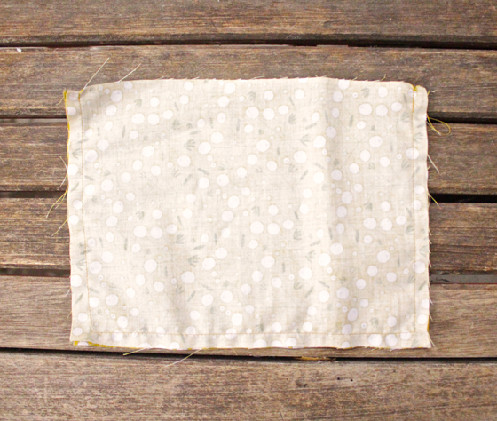 How to sew a modern fanny pack