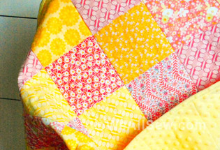 How to make a Minky backed baby quilt