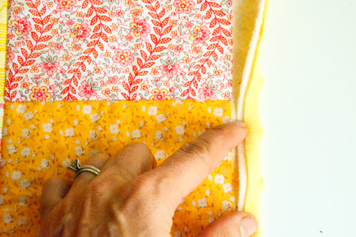 How to make a Minky backed baby quilt
