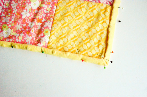 How to make a Minky backed baby quilt