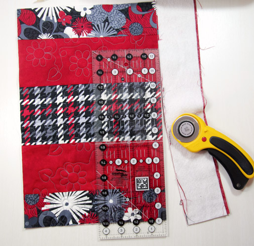 How to sew a binding bag
