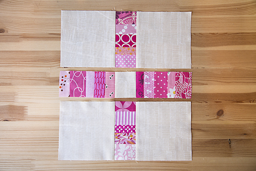 How to sew a Scrap Plus quilt