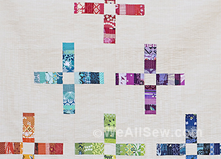 How to sew a Scrap Plus quilt